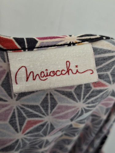 Second-Hand - Maiocchi Lilac Star Geo Jersey Dress Size 8 - SwapUp