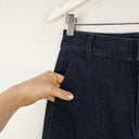 Second-Hand - Trenery Deep Indigo Denim Maxi Skirt Size 6 - SwapUp