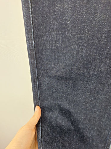 Second-Hand - Trenery Deep Indigo Denim Maxi Skirt Size 6 - SwapUp