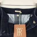 Second-Hand - Trenery Deep Indigo Denim Maxi Skirt Size 6 - SwapUp