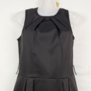 Second-Hand - Laura Ashley Ink Sheen Pleated Midi Dress Size 6 - SwapUp