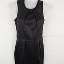 Second-Hand - Laura Ashley Ink Sheen Pleated Midi Dress Size 6 - SwapUp