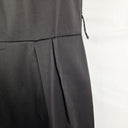 Second-Hand - Laura Ashley Ink Sheen Pleated Midi Dress Size 6 - SwapUp