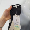 Second-Hand - Laura Ashley Ink Sheen Pleated Midi Dress Size 6 - SwapUp