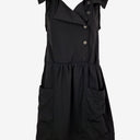 Second-Hand - French Connection Pleated Sleeve Sailor Mini Dress Size 10 - SwapUp