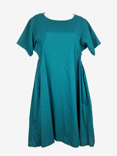 Gorman Jade Textured Smock Midi Dress Size S