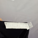 Second-Hand - Tiffany Treloar Black Silk Bubble Hem Maxi Dress Size 14 - SwapUp