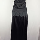 Second-Hand - Marty Samuels Satin Side Zip Strapless Dress Size M - SwapUp