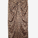 Second-Hand - Never Fully Dressed Ruched Front Leopard Skirt Size 12 - SwapUp