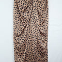 Second-Hand - Never Fully Dressed Ruched Front Leopard Skirt Size 12 - SwapUp