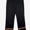 Second-Hand - Cloth.ier Embroidered Detail Essential Black Pants Size XL - SwapUp