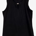 Second-Hand - Calvin Klein Crinkle Textured Keyhole Cut Out Top Size S - SwapUp