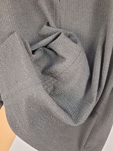 Second-Hand - Calvin Klein Crinkle Textured Keyhole Cut Out Top Size S - SwapUp