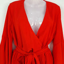 Second-Hand - Tussah Vibrant Red Feminine Playsuit Size 10 - SwapUp