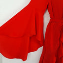 Second-Hand - Tussah Vibrant Red Feminine Playsuit Size 10 - SwapUp