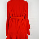 Second-Hand - Tussah Vibrant Red Feminine Playsuit Size 10 - SwapUp