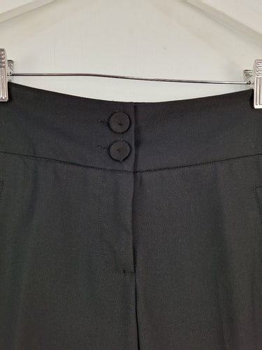 Second-Hand - Review Elevated Basic Black Tailored Pants Size 6 - SwapUp