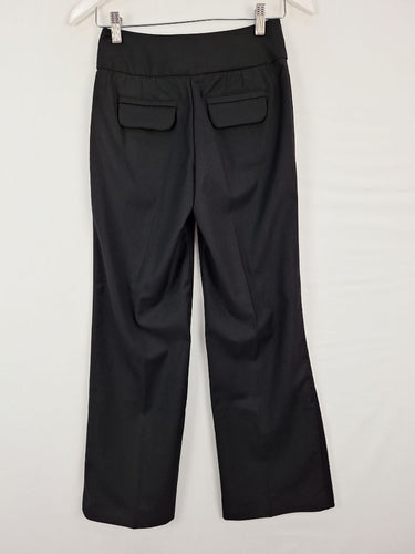 Second-Hand - Review Elevated Basic Black Tailored Pants Size 6 - SwapUp