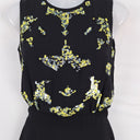 Second-Hand - French Connection Sequin Top Chiffon Midi Dress Size 6 - SwapUp