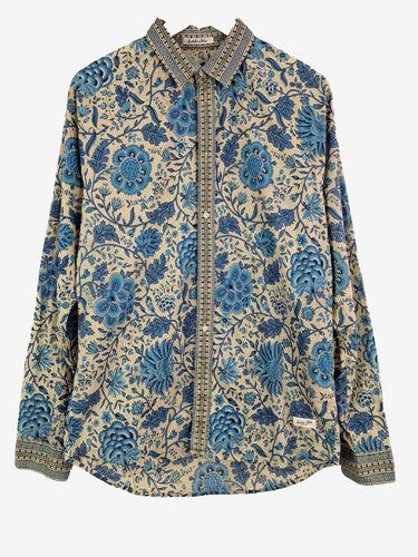 Scotch & Soda Statement Cotton Floral Shirt Size M