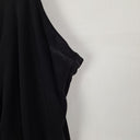 Second-Hand - Tiffany Treloar Black Silk Bubble Hem Maxi Dress Size 14 - SwapUp