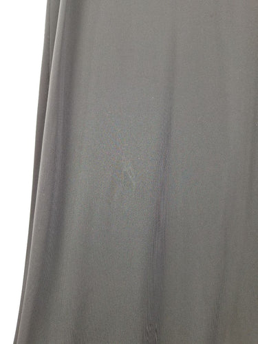 Second-Hand - Tiffany Treloar Black Silk Bubble Hem Maxi Dress Size 14 - SwapUp