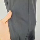 Second-Hand - Tiffany Treloar Black Silk Bubble Hem Maxi Dress Size 14 - SwapUp