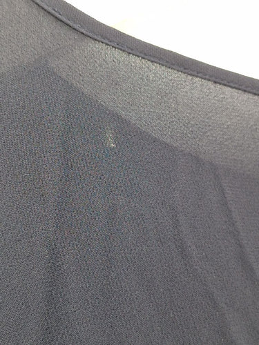 Second-Hand - Tasteful Key Hole Blouse with Tie Waist Size - SwapUp
