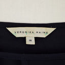 Second-Hand - Tasteful Key Hole Blouse with Tie Waist Size - SwapUp