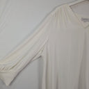 Second-Hand - Veronika Maine Stark White Essential Office Blouse Size 16 - SwapUp