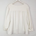Second-Hand - Veronika Maine Stark White Essential Office Blouse Size 16 - SwapUp