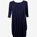 Second-Hand - Zebart Relaxed Navy Jersey Lounge Dress Size XL - SwapUp