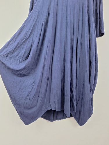 Second-Hand - Zebart Relaxed Navy Jersey Lounge Dress Size XL - SwapUp