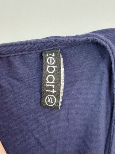 Second-Hand - Zebart Relaxed Navy Jersey Lounge Dress Size XL - SwapUp