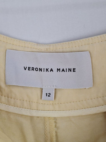 Second-Hand - Veronika Maine Classic Structured Everyday Pants Size 12 - SwapUp