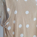 Second-Hand - Betty Basics Feminine Beiege Polka Dot Sun Dress Size 16 - SwapUp