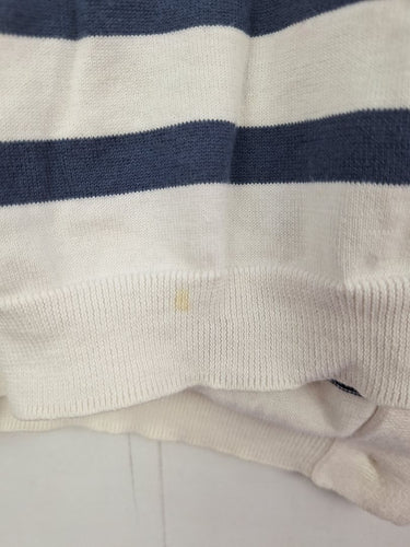 Second-Hand - Isabella Oliver Nautical Striped Long Line Cardigan Size S - SwapUp