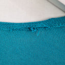 Second-Hand - Blue Illusion Effortless Turquoise Cardigan Size S - SwapUp