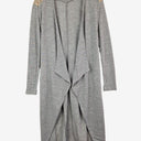 Second-Hand - Runaway Sleek Gold Cap Sleeved Cardigan Size 6 - SwapUp
