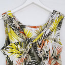 Second-Hand - Anthea Crawford Slinky Jungle Patterned Top Size M - SwapUp