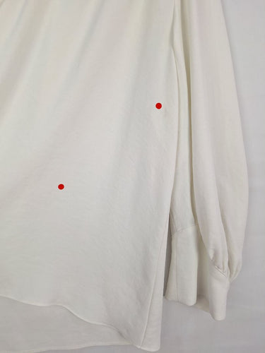 Second-Hand - Veronika Maine Stark White Essential Office Blouse Size 16 - SwapUp