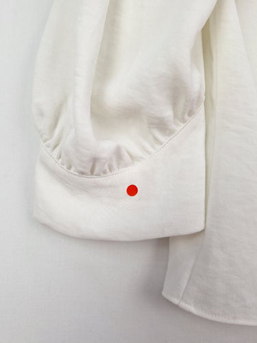 Second-Hand - Veronika Maine Stark White Essential Office Blouse Size 16 - SwapUp