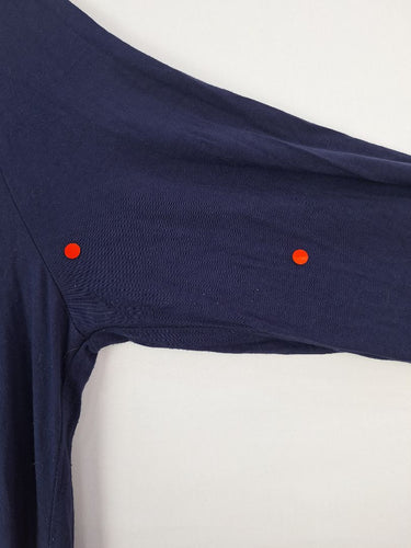 Second-Hand - Zebart Relaxed Navy Jersey Lounge Dress Size XL - SwapUp