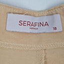 Second-Hand - Serafina Tan Elevated Basic Wide Leg Pants Size 18 - SwapUp