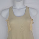 Second-Hand - Twinset Butter Cream Lace Panelled Mini Dress Size L - SwapUp