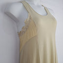 Second-Hand - Twinset Butter Cream Lace Panelled Mini Dress Size L - SwapUp