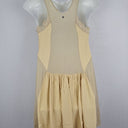 Second-Hand - Twinset Butter Cream Lace Panelled Mini Dress Size L - SwapUp