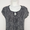 Second-Hand - Metalicus Spotted Casual Midi Dress Size M - SwapUp