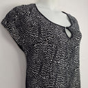 Second-Hand - Metalicus Spotted Casual Midi Dress Size M - SwapUp
