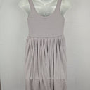 Second-Hand - Witchery Girl next Door Taupe Mini Dress Size M - SwapUp